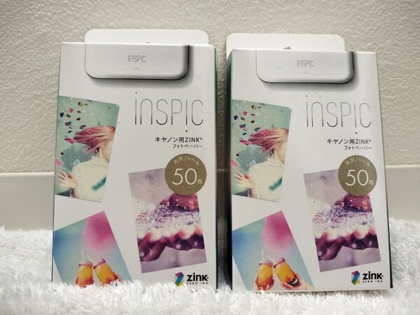【新品・即日発送】キャノン iNSPiC用 インスピック ZINK フォトペーパ 2箱