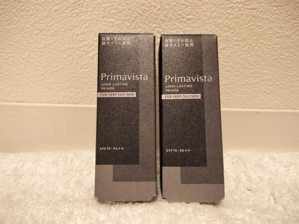 【新品・即日発送】25ml × 2個 ブラックプリマ Primavista プリマヴィスタ 超オイリー肌用