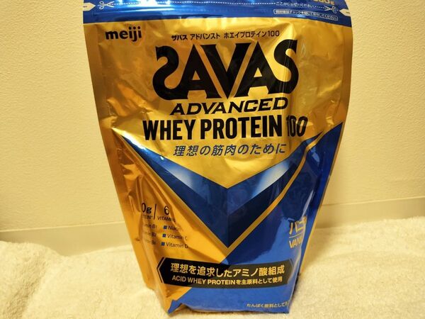 【新品・即日発送】 ザバス アドバンストホエイプロテイン100 バニラ味 900g