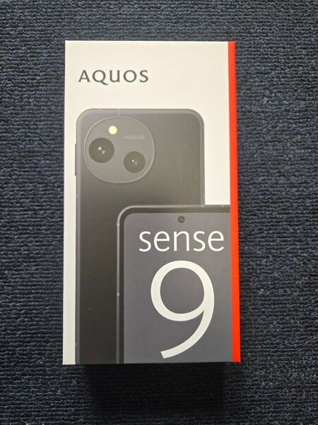 【新品未使用】SHARP AQUOS sense9 SH-M29 256GB ブラック