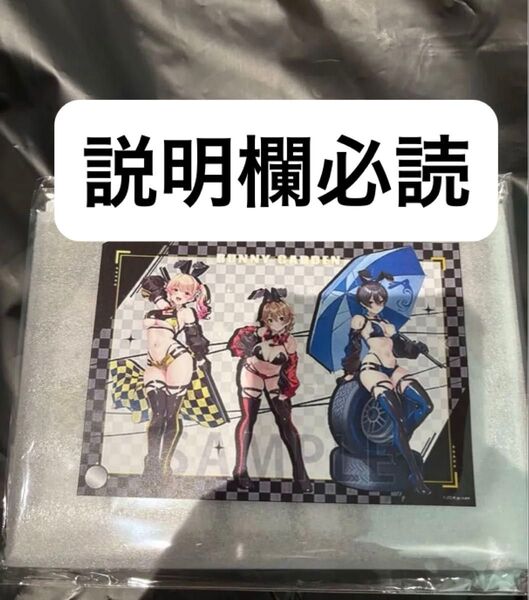 本日削除 バニーガーデン ミニアクリルアート レースクイーン
