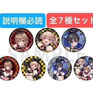 バニーガーデン レースクイーン ホログラムカンバッジ 全7種セット