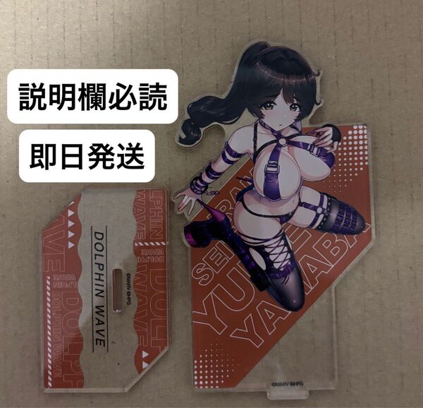 DMMスクラッチ ドルフィンウェーブ C賞 アクリルパネルスタンド C-19 山葉 由芽