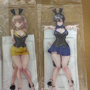くじメイト バニーガーデン B賞 アクリルスタンド 凛 美羽香 セット