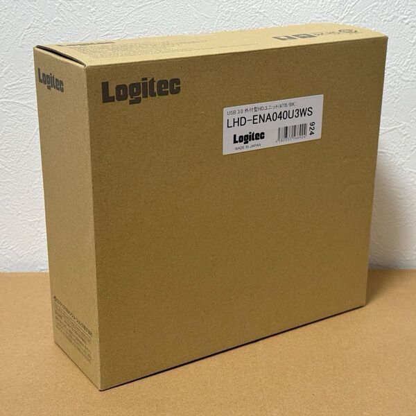 【新品】ロジテック HDD 4TB USB3.0 国産 省エネ静音 外付け ハードディスク LHD-ENA040U3WS