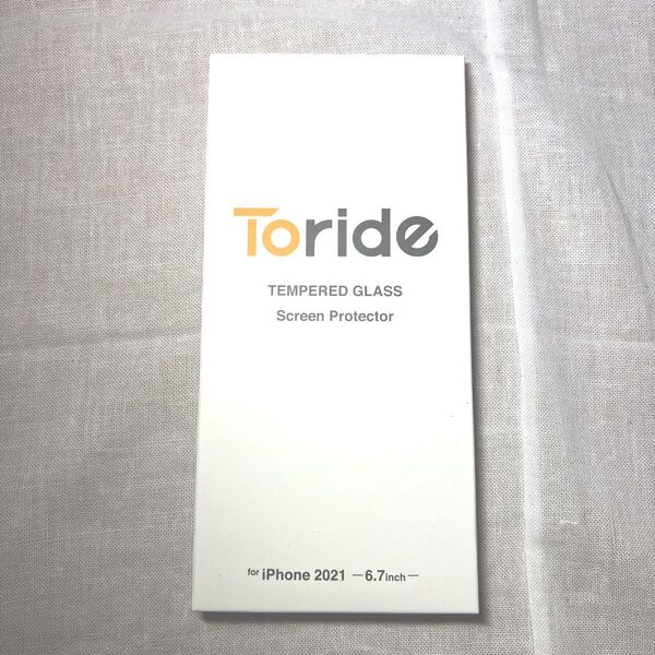 【最安!新品】Toride ホコリが入らない iPhone14 Plus iPhone13 ProMax用 ガラスフィルム 2枚入