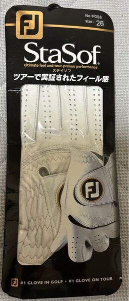 高級グローブ Footjoy フットジョイ StaSof ステイソフ 26cm