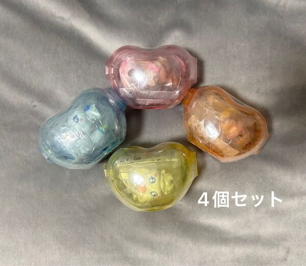 ガチャガチャ ぷちきゅあ カプセルハウスコレクション こむぎ ゆき ここ なっつ 4個セット
