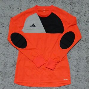 adidas キーパーシャツ オレンジ Mサイズ