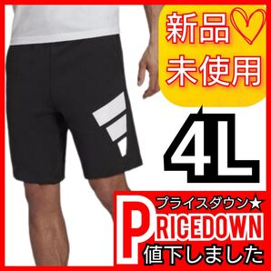 【4L】アディダス フューチャー アイコンズ ロゴ グラフィック ショーツ ショートパンツ 短パン H39798 新品未使用品