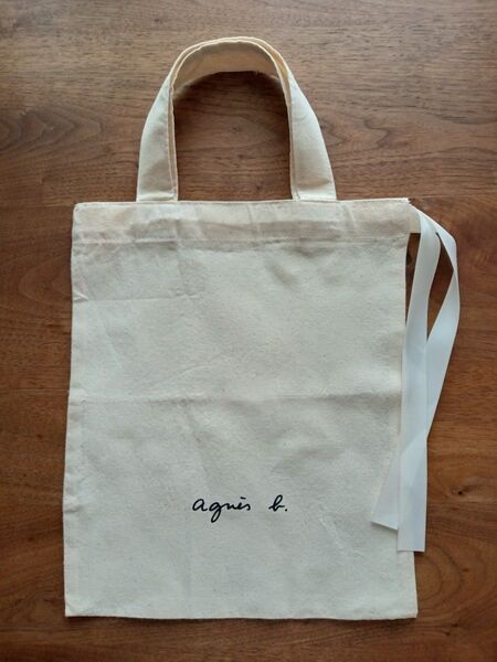 美品 agnes b.アニエスベー トート 巾着バック エコバッグ