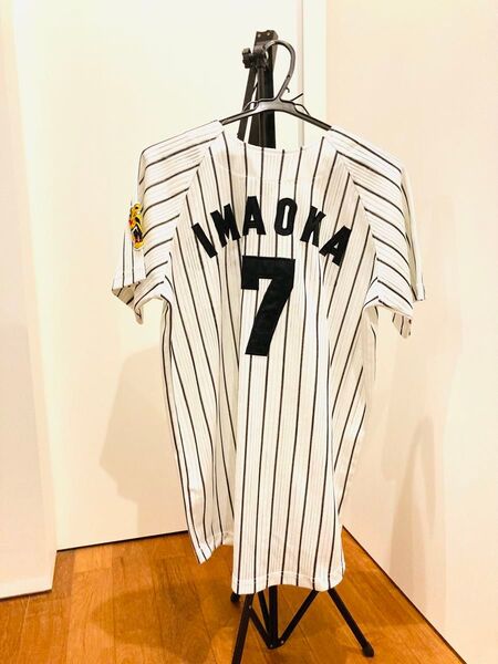 阪神タイガース ユニフォーム 今岡真訪 今岡誠 メンズ Lサイズ 今岡 刺繍 阪神タイガース公認 公式 シャープ産業
