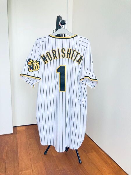 ミズノ 阪神タイガース 森下 ユニフォーム XO 森下翔太 刺繍 ホーム 阪神タイガース公認 公式 ユニフォーム