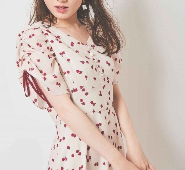 ●最終価格《31 Sons de mode》フルーツプリントワンピース