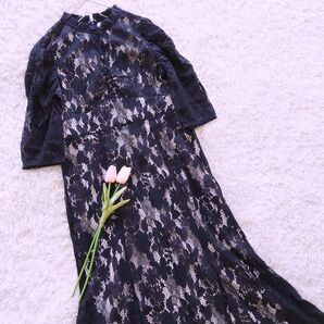 《MISCH MASCH》レースマーメイドワンピース