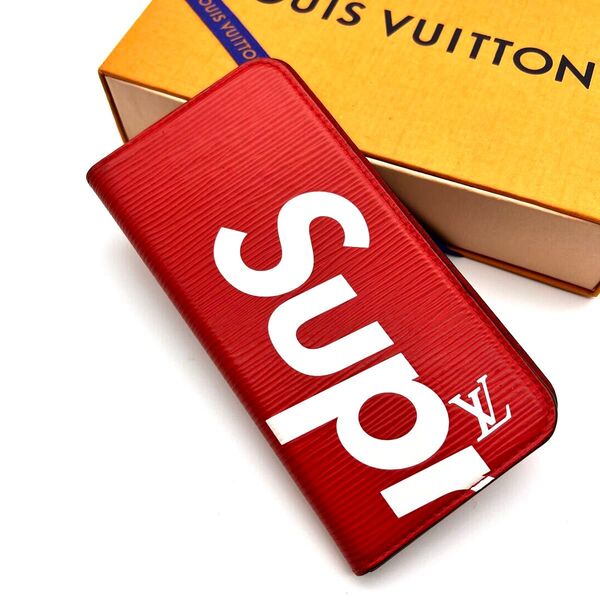 【極美品】ルイヴィトン エピ Supreme iphone 7 plus / 8 plus スマホケース