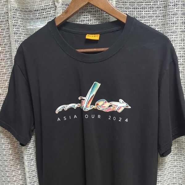 美品 milet ASIA TOUR 2024 限定 Tシャツ ブラック L ミレイ オフィシャルグッズ