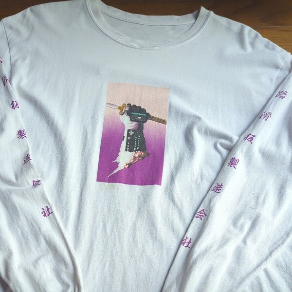 evisen skatebords EVISEN GLOVE ロングスリーブ 長袖 Tシャツ スケボー ストリート
