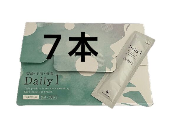Daily1 デンタルウォッシュ 7本