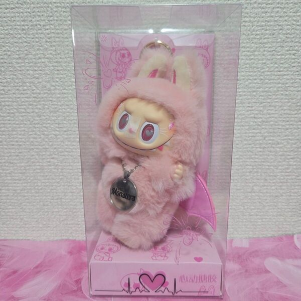 箱付き Labubu ZIMOMO ラブブ Angel ピンク ドラゴン ラブブ ジモモ ぬいぐるみ キーホルダー