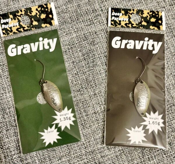 ディープパラドックス Gravity 1.35g 1.65g 2個セット アカサカ オリカラ グレムリン