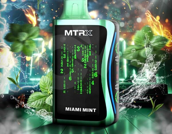 MTRX 25000パフ ミント味
