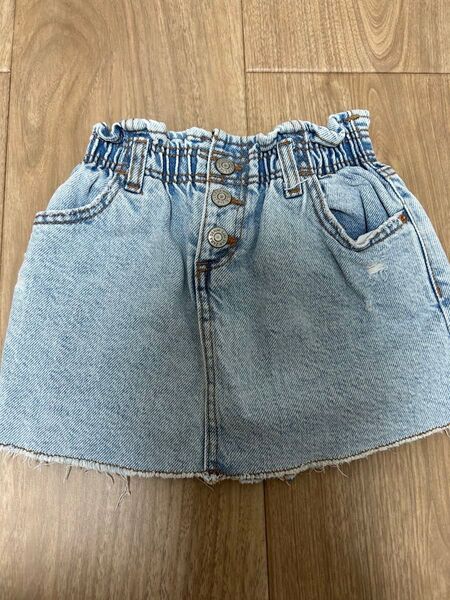 zara kids zara baby ZARA ザラベビー デニムスカート 92センチ
