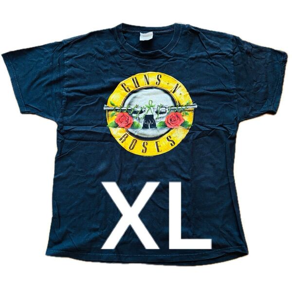 古着 ガンズローゼス 2004 Guns N' Roses バンドTシャツ XL ブラック