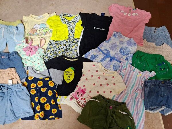 豪華。19点。ブランド多数。大量。ワンピース。ミキハウス。Mezzo piano。110㎝。女の子。まとめ売り。 キッズ。 子供服