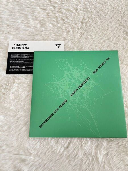 SEVENTEEN 5th Album「HAPPY BURSTDAY」CD セブチ new myself ver