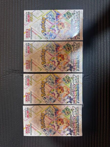 ポケモンカードゲーム スカーレット&バイオレット ハイクラスパック テラスタルフェスex×4BOX