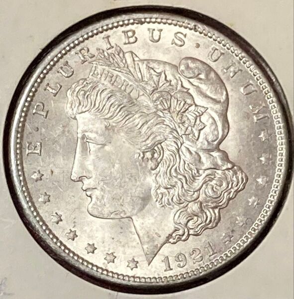 アメリカ 1ドル銀貨 1921年 モルガンダラー