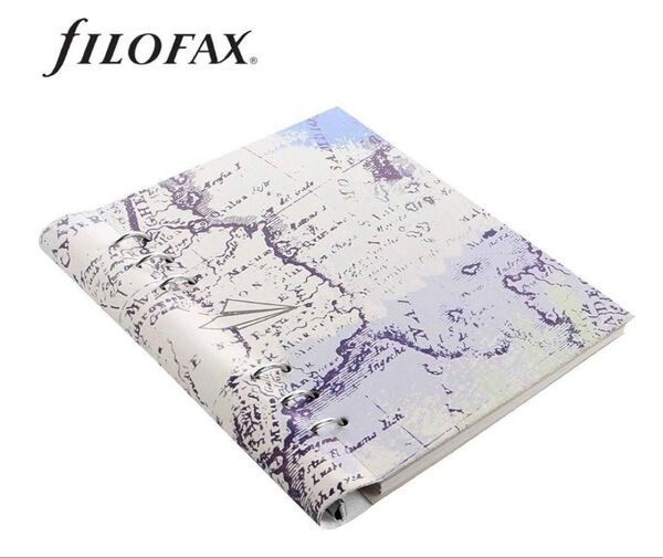 新品未開封 FILOFAXファイロファックス クリップブック retro map A5 システム手帳 バインダー