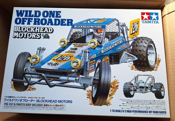 タミヤ ワイルドワンオフローダー BLOCKHEAD MOTORS TAMIYA 未組立 田宮 プロポセット