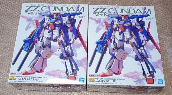 ガンプラ MG 機動戦士ガンダムZZ ダブルゼータガンダム Ver. Ka 2個セット 新品未開封