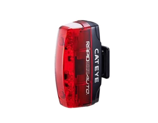 ほぼ未使用 Cateye 自動点灯テールライト Rapid micro Auto TL-AU620