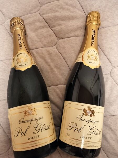 Pol Gess シャンパン BRUT 2本セット おまけでロゼのスパークリングワインを1本プレゼント