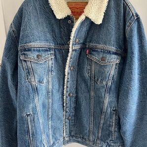 Levi's デニムジャケット ボアジャケット ブルー
