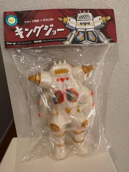 未開封 ウルトラ怪獣×KAIJIN キングジョー パールホワイト ソフビ
