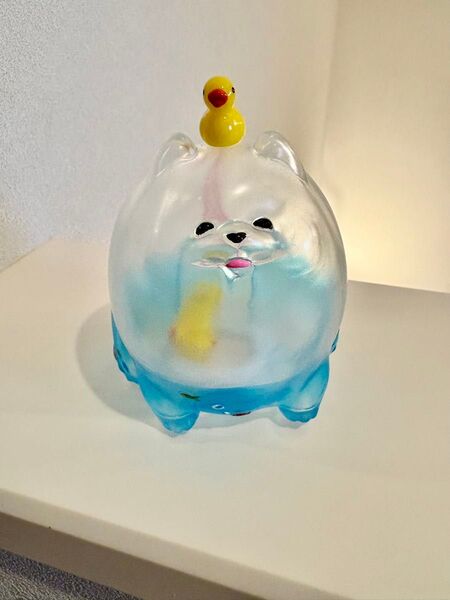 未開封品 夕星の笛 七語つきみ ぷかぷかアヒルわん ソフビ フィギュア