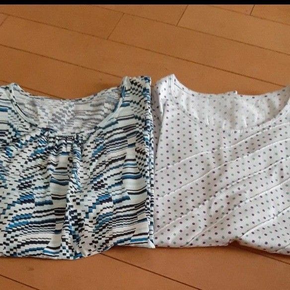 Tシャツ カットソー トップス 半袖 レディース M~L