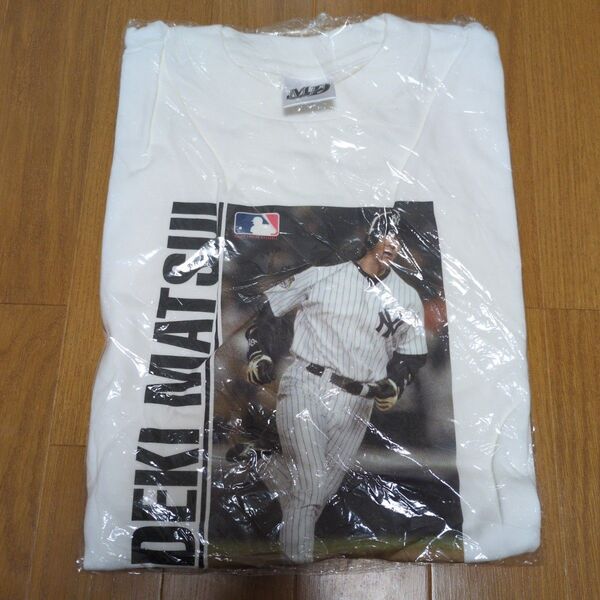 【非売品】MLB 松井秀喜 Tシャツ SUNTORY マグナムドライ ホワイト