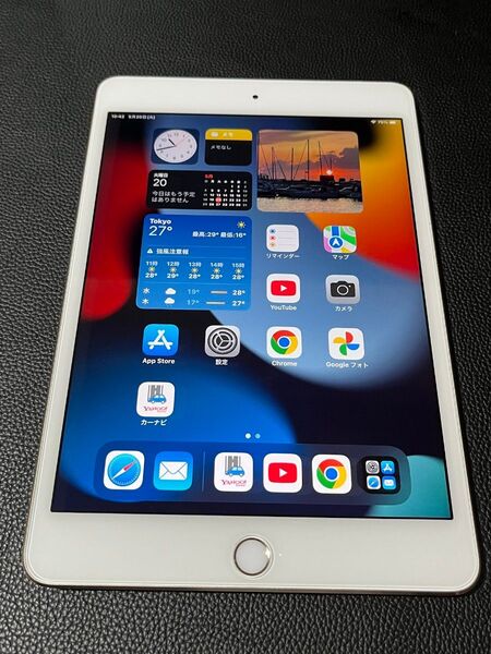 iPad mini4 第4世代 Wi-Fi+Cellular 16GB ゴールド バッテリー最大容量99% MK712J/A