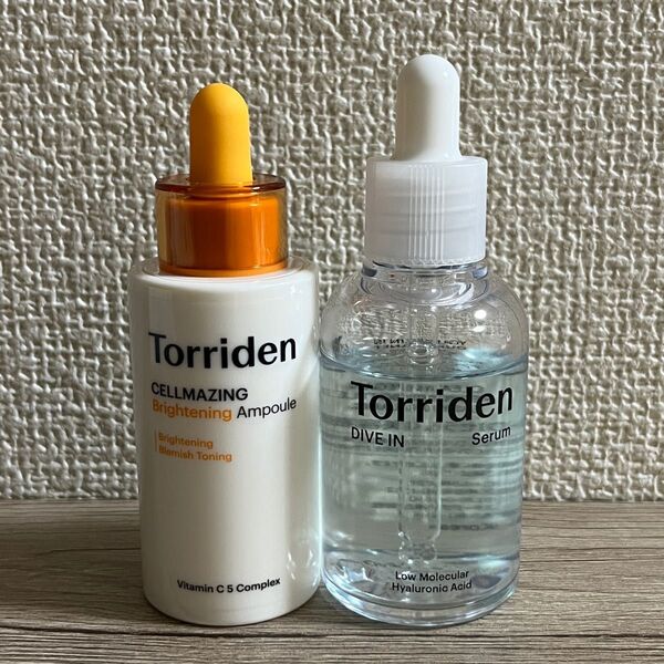 トリデン(Torriden) ダイブイン セラム 50ml + セルメイジング ビタC ブライトニングアンプル セラム30ml