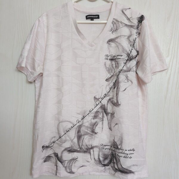 【値下げ】semanticdesignメンズVネックTシャツLサイズ