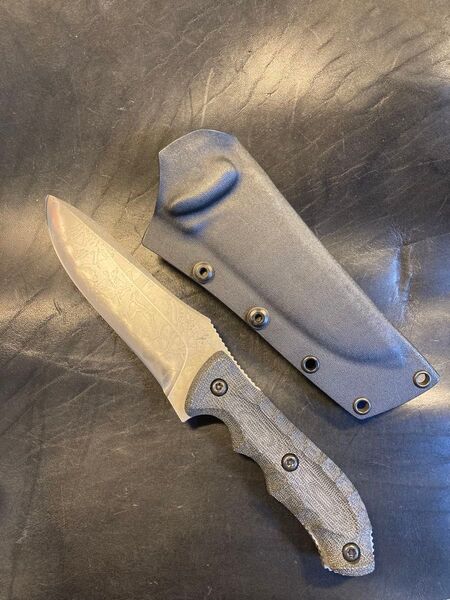 キクナイフ 松田菊男 KIKU KNIVESPolice Utility Large ポリスユーティリティ ラージ 狩猟