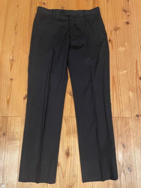 スラックス パンツ ボトムス ブラック ストライプ ザスーツカンパニー THE SUIT COMPANY メンズ S ビジネス