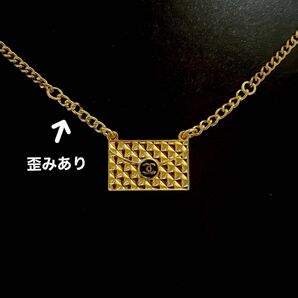 シャネル ヴィンテージ ボタンチャーム ネックレス ネックレス ゴールド ロゴ CDロゴ