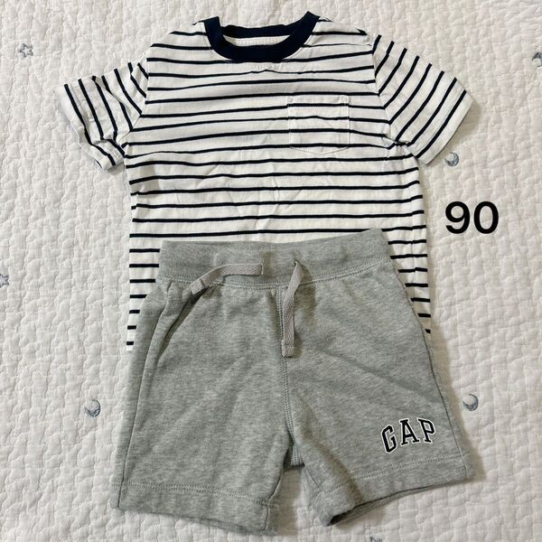 baby GAP Tシャツ ハーフパンツ 90サイズ セットアップ