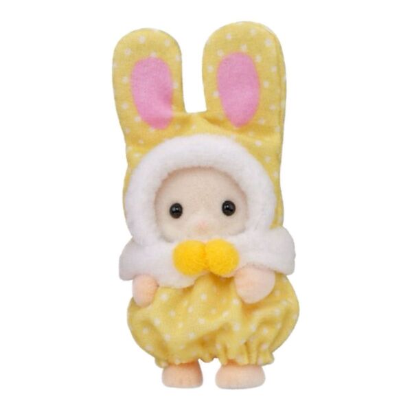 ②シルバニア展 赤ちゃんカラフルウサギコスチューム マーガレットウサギの赤ちゃん ルチアナ シルバニアファミリー展 シルバニアくじ